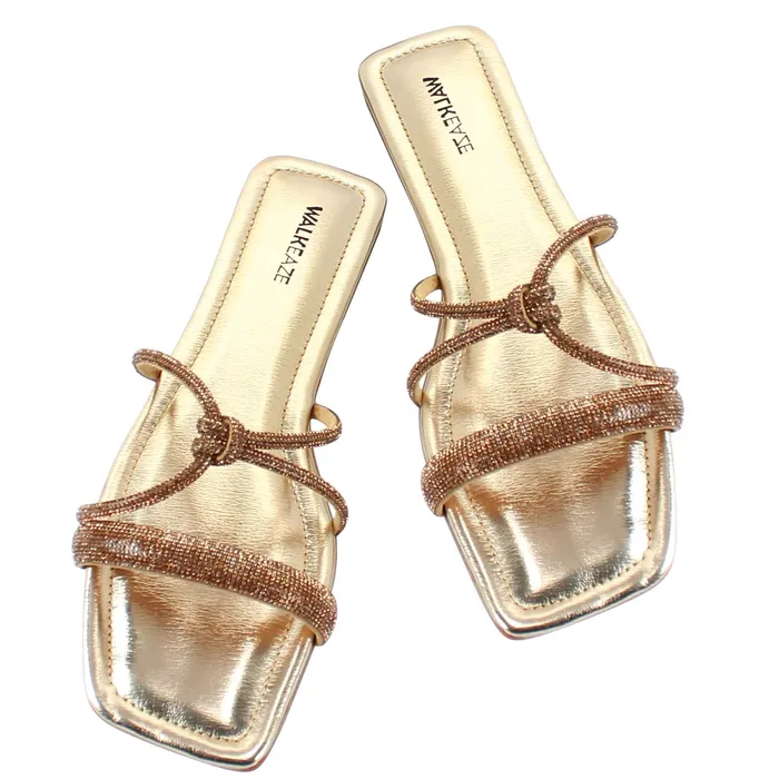 Women Formal Slippers 39964S Walkeaze Earrings