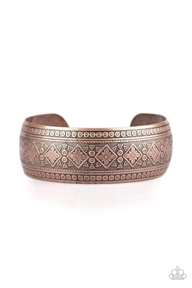 Bracelets Paparazzi Bracelet Gorgeously Gypsy Copper Paparazzi Jewelry