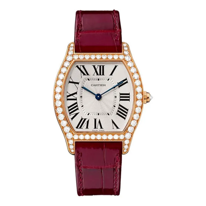 Cartier Earrings Cartier Tortue 39mm Watch Ref WA501008 Silver Roman Dial Diamond Bezel in 18K Rose Gold Case Bordeaux Alligator Strap Cartier Earrings Cartier Tortue 39mm Watch Ref WA501008 Silver Roman Dial Diamond Bezel in 18K Rose Gold Case Bordeaux Alligator Strap