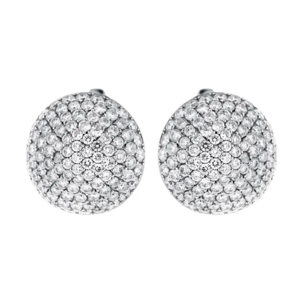 Diamond Source NYC Earrings 18kt Fancy Earrings With 500ct Total Diamonds EAR174000 Diamond Source NYC Earrings 18kt Fancy Earrings With 500ct Total Diamonds EAR174000