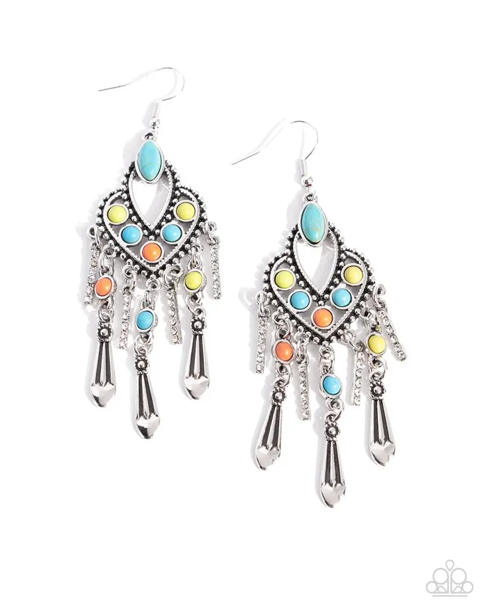 Earrings Paparazzi Jewelry Paparazzi Earring Naturally Vintage Multi Earrings Paparazzi Jewelry Paparazzi Earring Naturally Vintage Multi