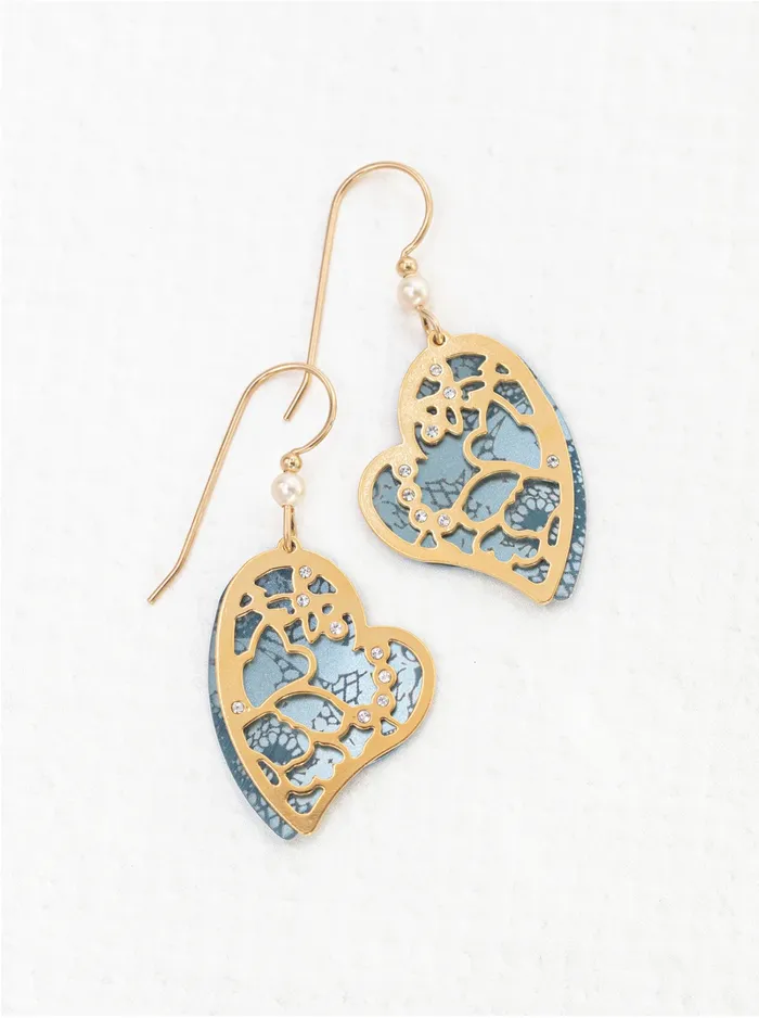 Earrings Valena Earrings in Sky Blue Holly Yashi
