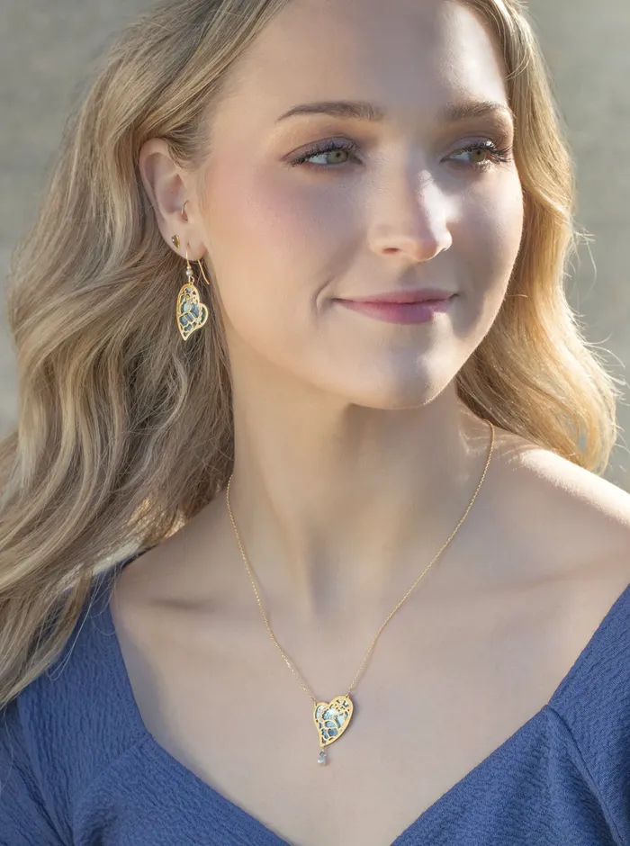 Earrings Valena Earrings in Sky Blue Holly Yashi