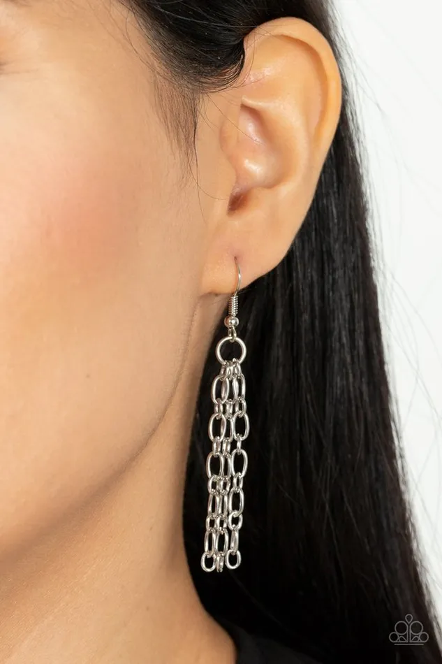 Necklaces Paparazzi Necklace Dynamite Dynamo Silver Paparazzi Jewelry Necklaces Paparazzi Necklace Dynamite Dynamo Silver Paparazzi Jewelry