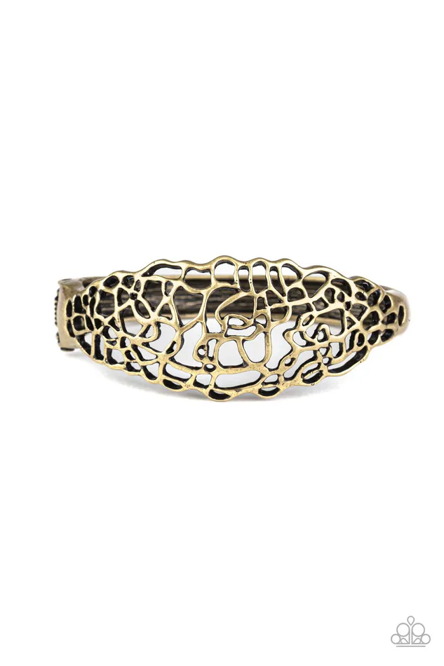 Paparazzi Bracelet Airy Asymmetry Brass Paparazzi Jewelry Bracelets