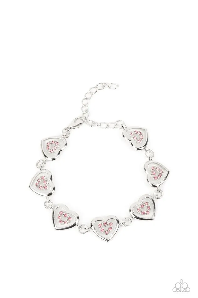 Paparazzi Bracelet Catching Feelings Pink Paparazzi Jewelry Bracelets Paparazzi Bracelet Catching Feelings Pink Paparazzi Jewelry Bracelets