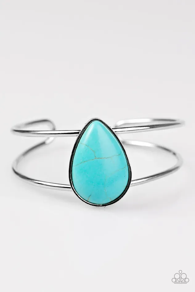 Paparazzi Bracelet Hidden Oasis Blue Paparazzi Jewelry Bracelets