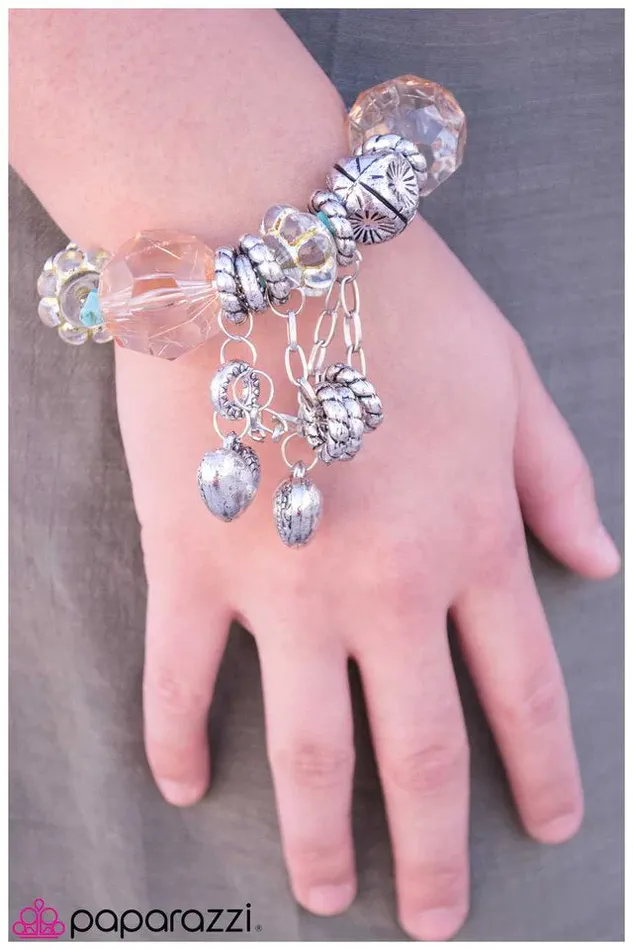 Paparazzi Bracelet Instant Crush Brown Paparazzi Jewelry Bracelets