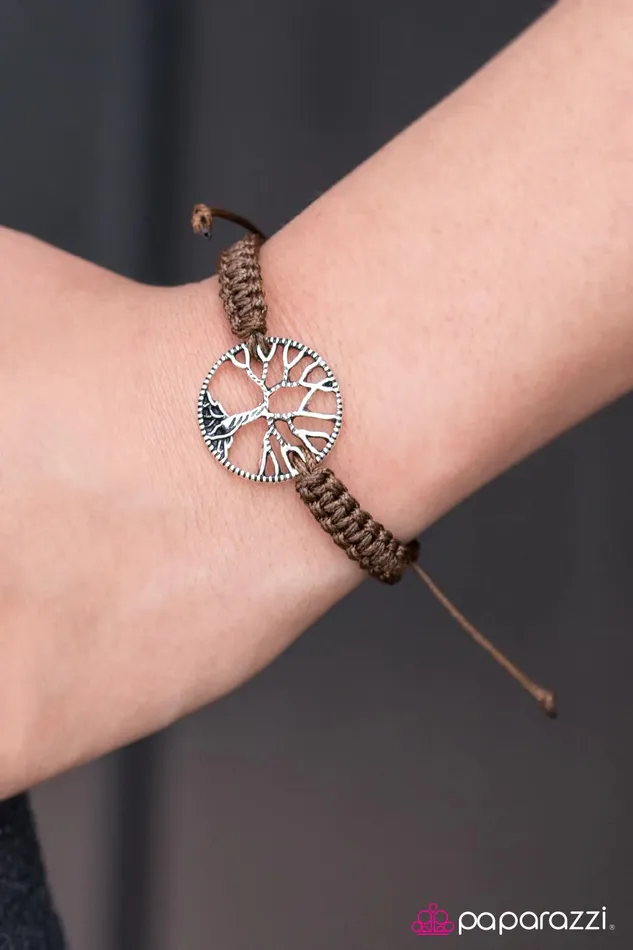 Paparazzi Bracelet Stand Tall Brown Paparazzi Jewelry Bracelets