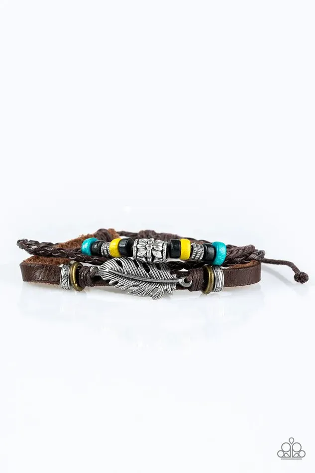Paparazzi Bracelet The Wild Is Waiting Multi Paparazzi Jewelry Bracelets