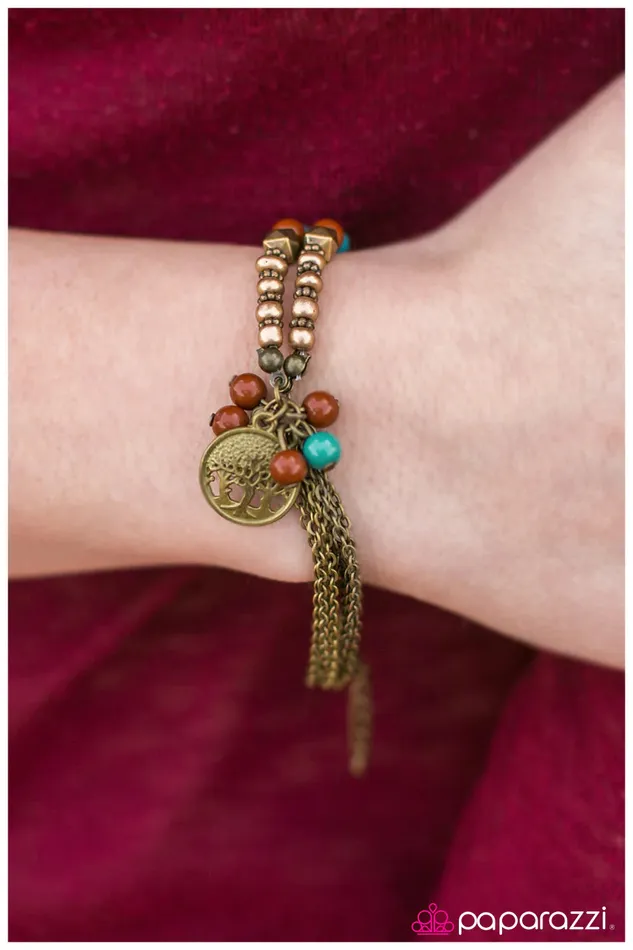 Paparazzi Bracelet Wild Woodlands Multi Paparazzi Jewelry Bracelets