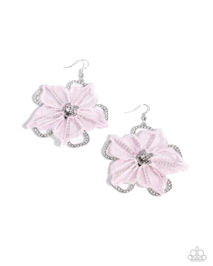 Paparazzi Earring Refined Recognition Pink Paparazzi Jewelry Earrings Paparazzi Earring Refined Recognition Pink Paparazzi Jewelry Earrings