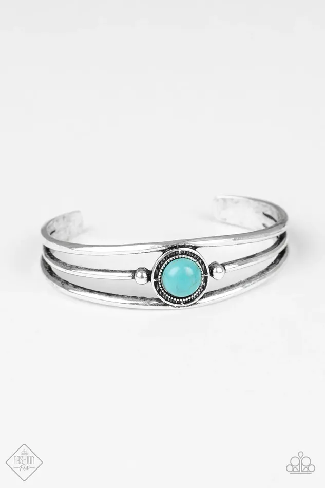Paparazzi Jewelry Bracelets Paparazzi Bracelet Hidden Mesa Blue