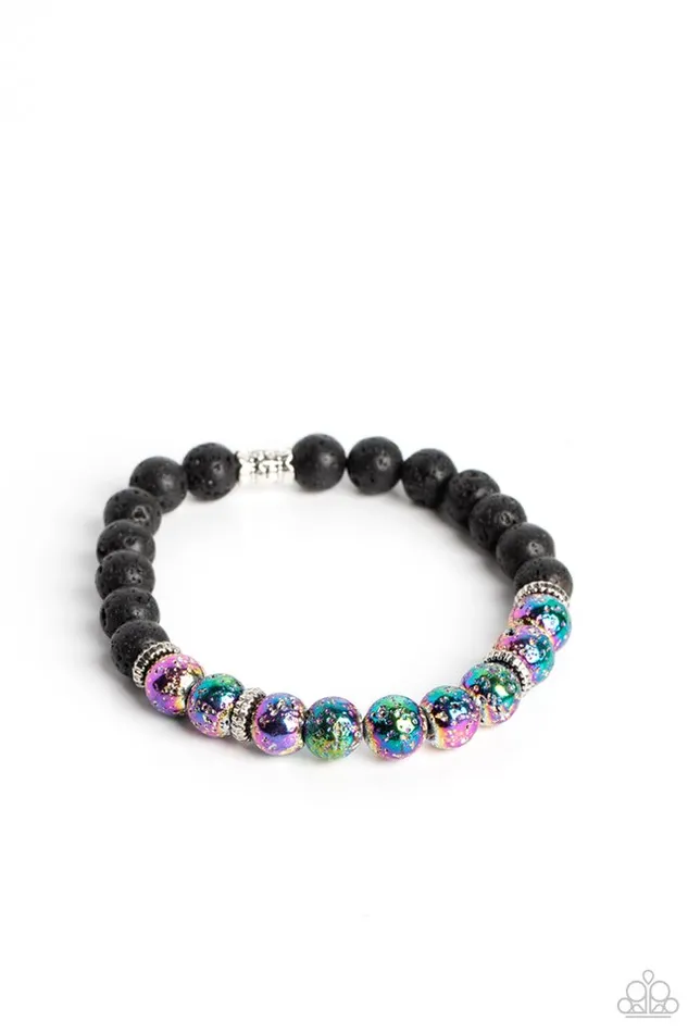 Paparazzi Jewelry Bracelets Paparazzi Bracelet LAVA Story Multi Paparazzi Jewelry Bracelets Paparazzi Bracelet LAVA Story Multi