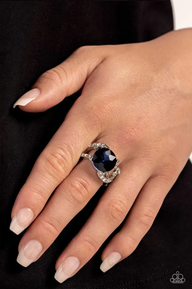 Paparazzi Jewelry Rings Paparazzi Ring Scintillating Swirl Blue