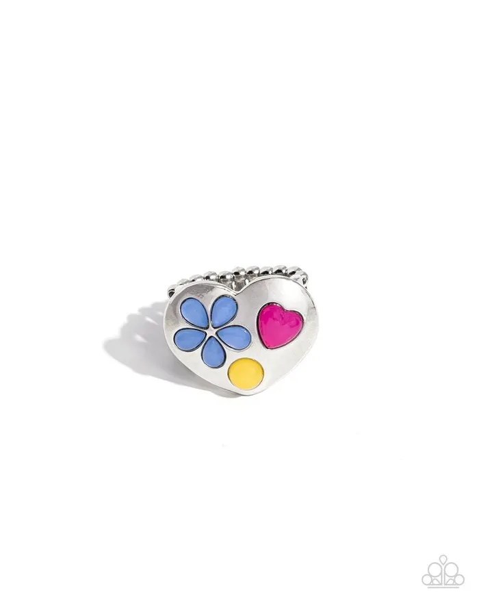 Paparazzi Ring Spirited Shapes Blue Paparazzi Jewelry Rings Paparazzi Ring Spirited Shapes Blue Paparazzi Jewelry Rings