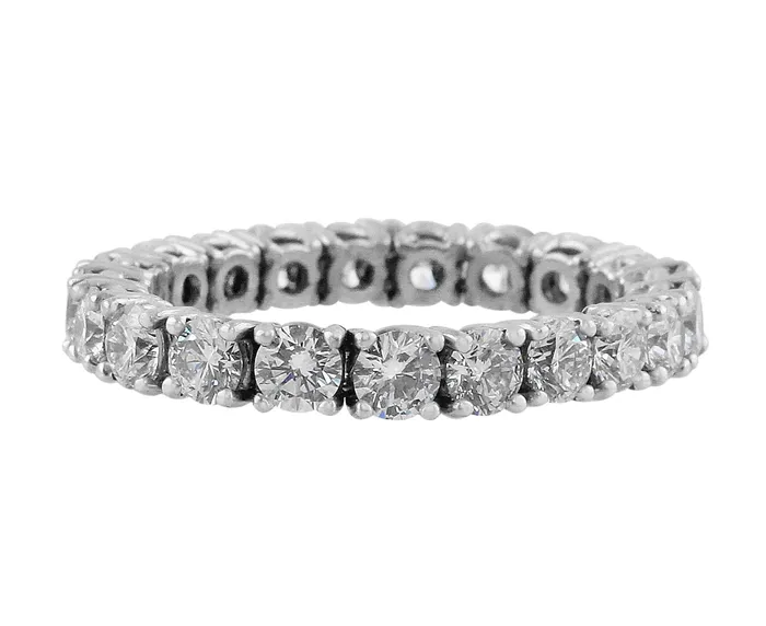 Rings CJ Charles Jewelers Rivire 18K White Gold 299ctw Diamond Flexible Ring Rings CJ Charles Jewelers Rivire 18K White Gold 299ctw Diamond Flexible Ring
