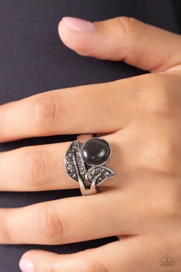 Rings Paparazzi Jewelry Paparazzi Ring Cats Eye Candy Black