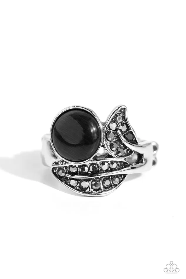 Rings Paparazzi Jewelry Paparazzi Ring Cats Eye Candy Black