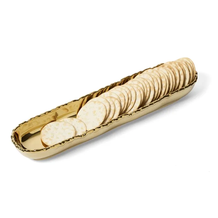 PreStyled Sets Leeber Leeber Gold Rock Cracker Tray 145 X 35 X 175