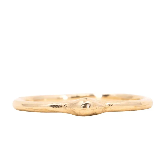 Anueva Jewelry Gold Dewdrop Stacking Rings PreStyled Sets