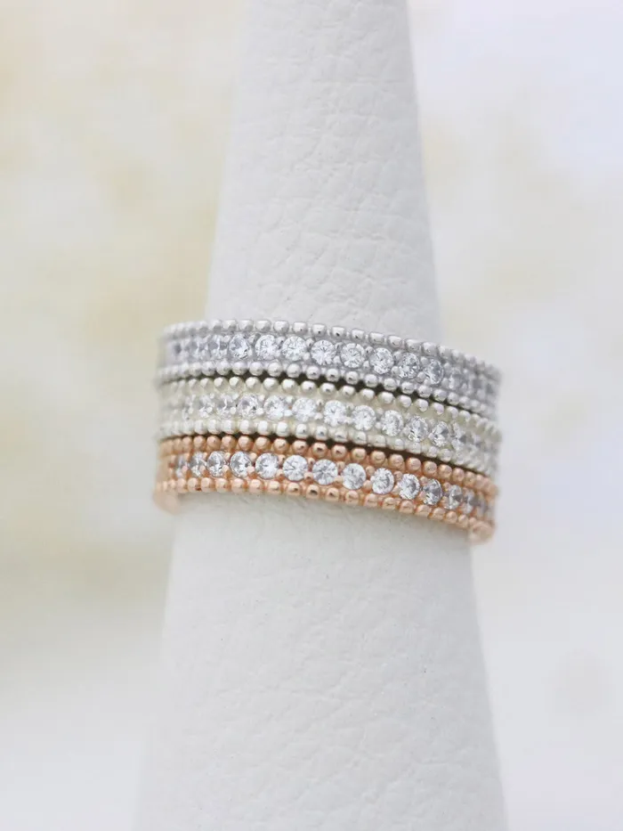 Rings MinimalBijoux 925 Silver Volume Cubic Ring
