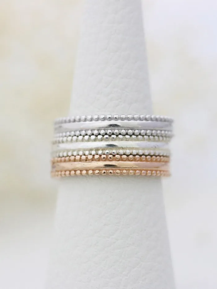 Rings MinimalBijoux 925 Silver Volume Cubic Ring