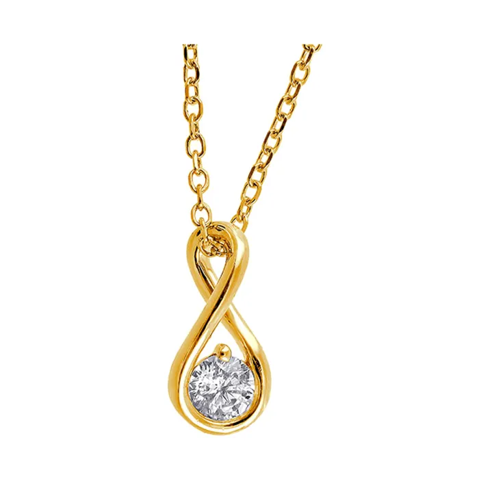 PreStyled Sets Gems One 89 Facet 10Kt Yellow Gold Diamond 110Ctw Pendant