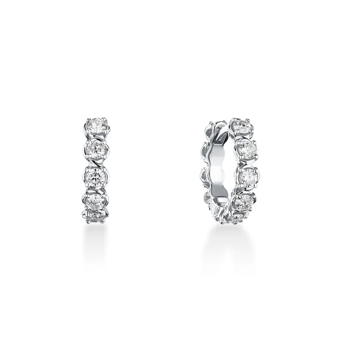 Shop IDC estore A Link Abbracci 105 ctw Diamond 18K Yellow Gold Hoops PreStyled Sets Shop IDC estore A Link Abbracci 105 ctw Diamond 18K Yellow Gold Hoops PreStyled Sets