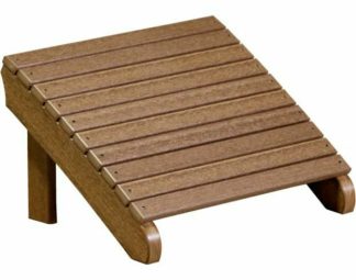 Outdoor Accessories | Deluxe Antique Mahogany Adirondack Chair Footrest Outdoor Outdoor Accessories